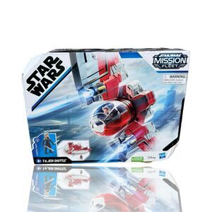 Star Wars Mission Fleet T-6 Jedi Shuttle Set with Ahsoka Figure